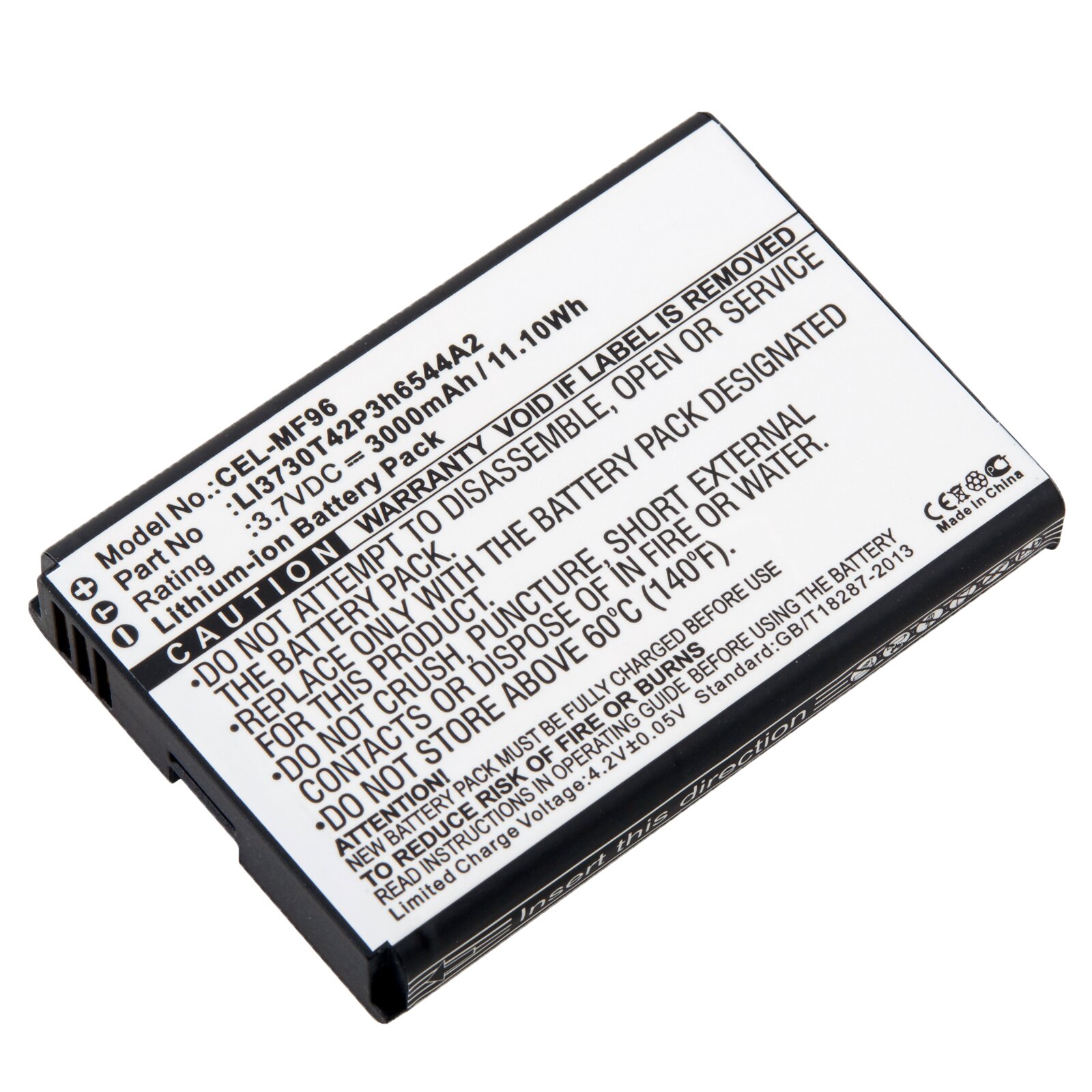 Replacement TMobile Li3730T42P3H6544A2 Cell Phone Battery Battery Mart