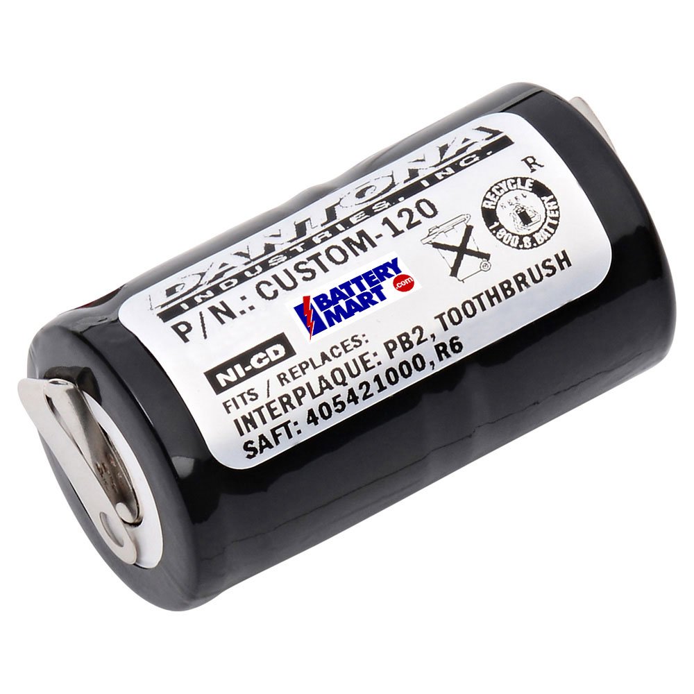 Replacement Interplak Electric Toothbrush Battery Battery Mart