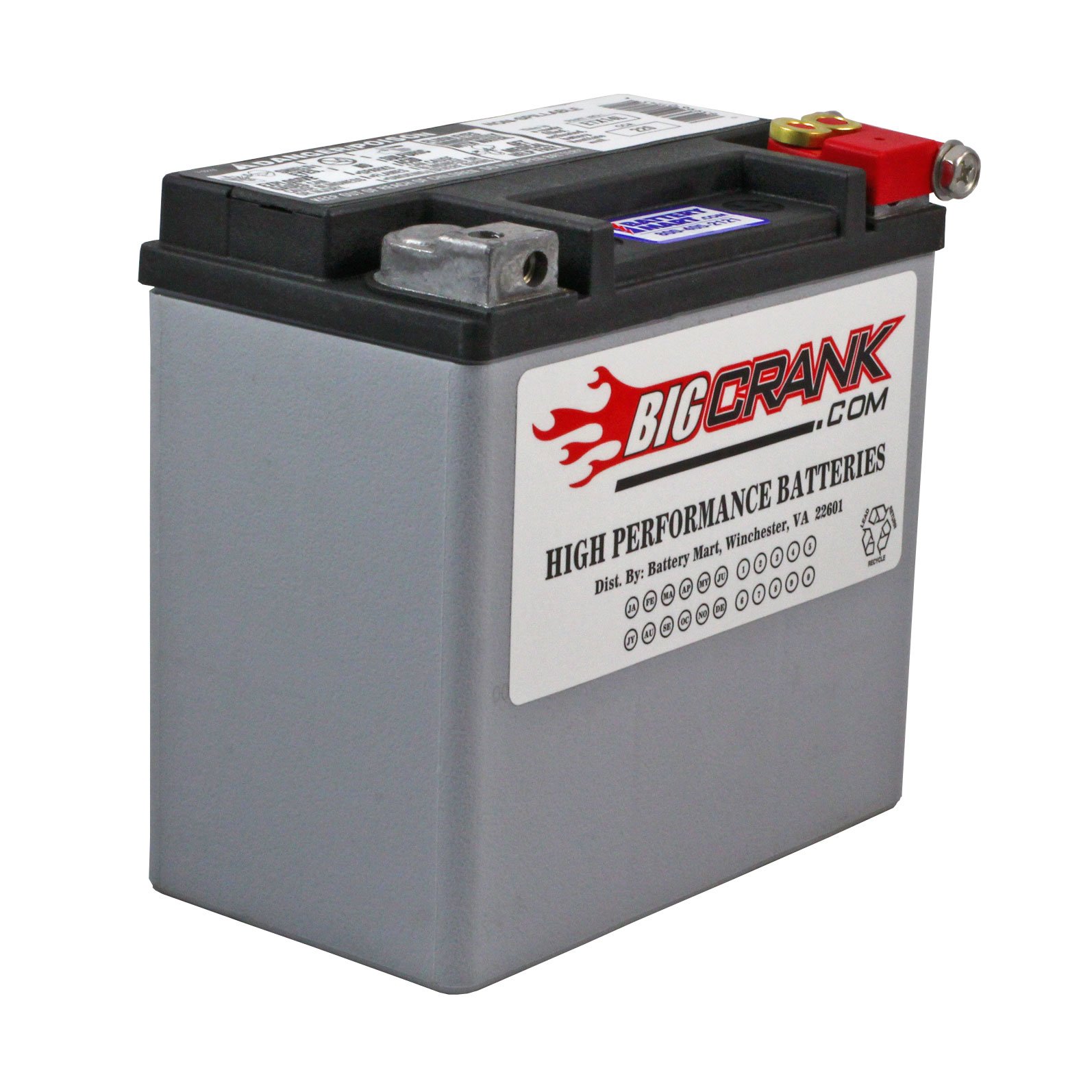 USA-Made Big Crank ETX14L Battery - Free Shipping: BatteryMart.com