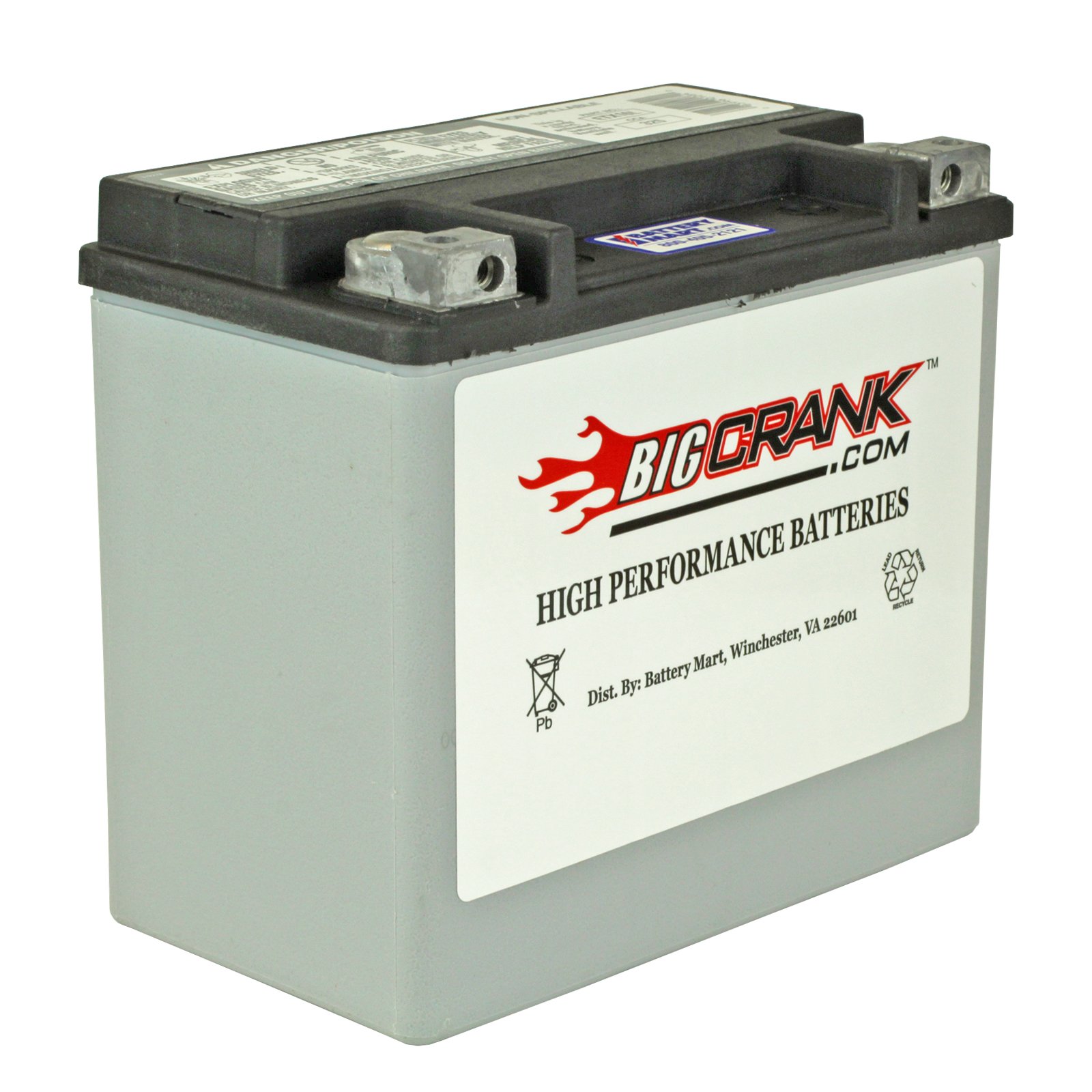Big Crank ETX16L Battery 12 Volt 19 Ah Battery