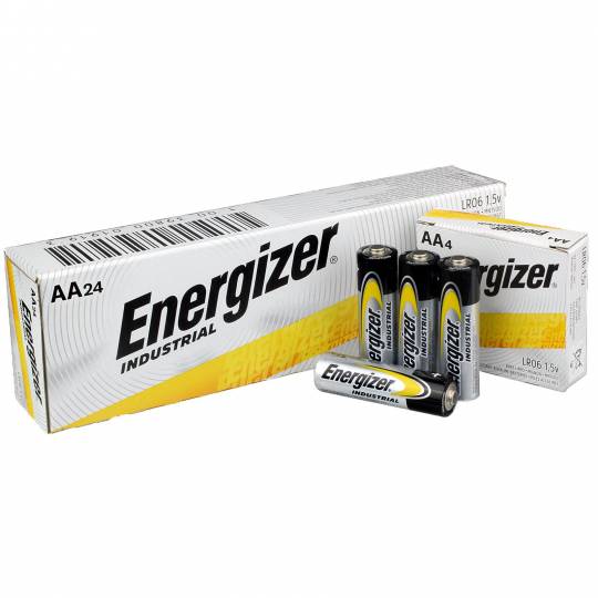 24-Pack Energizer AA Alkaline Batteries, LR6 AA