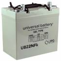 12 Volt, 55 Ah Deep Cycle Gel Cell Rechargeable Battery