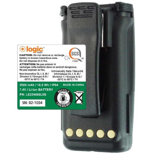 Replacement Harris XG75P TwoWay Radio Battery (Intrinsically Safe