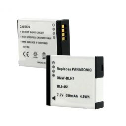 Replacement Panasonic DMW-BLH7 Camera Battery