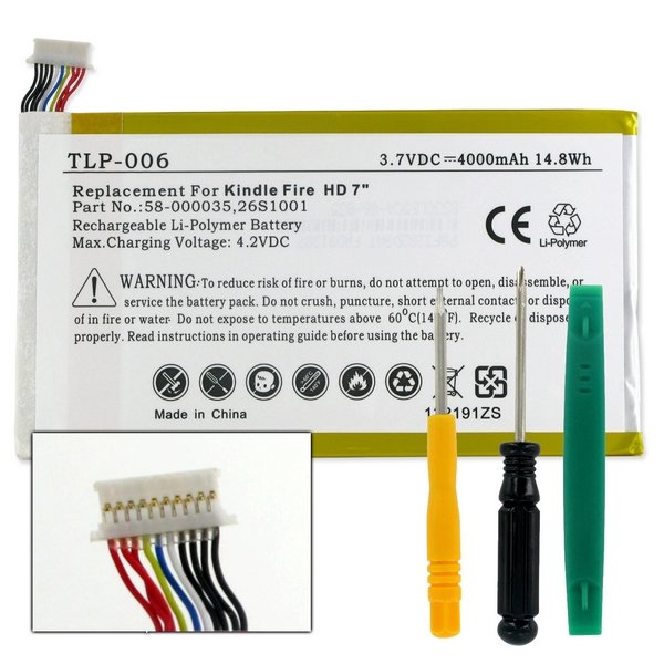 Amazon Kindle Fire 7" Battery Kindle Fire Replacement Battery