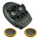 Charger for Rechargeable Coin Cell LIR2450 with 2 Batteries