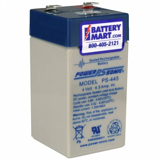 Lead Acid Battery >> 4 Volt 4 5 Ah Sealed Lead Acid Rechargeable Battery F2 Terminals Lead Acid Battery >> 4 Volt 4 5 Ah Sealed Lead Acid Rechargeable Battery F2 Terminals