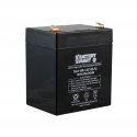 12V 6Ah Sealed Lead Acid Battery - F2 Terminals (Replaces UB1250, HR1221W, APC RBC29/30/46)