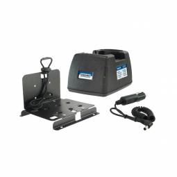 Endura In-Vehicle Two-Way Radio Charger with Pod for Motorola CP100