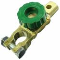 Top Terminal Battery Cut Off Switch, Green Knob