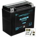 Motocross Platinum Plus YTX20H-BS AGM Maintenance Free Battery