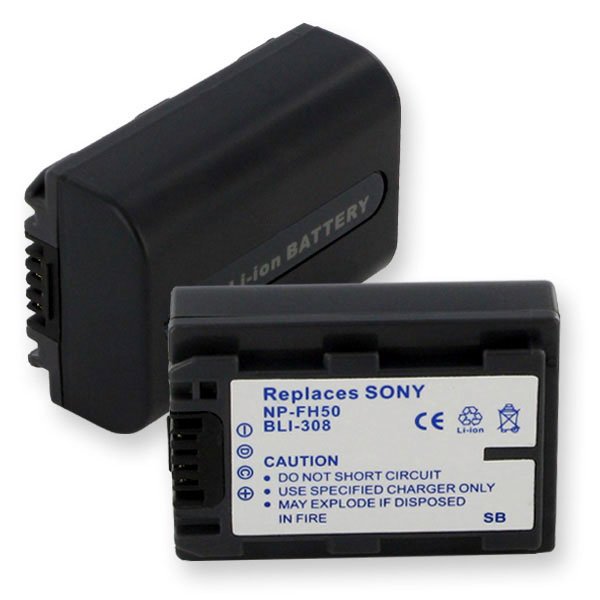 Sony NPFH50 Replacement Camera Battery