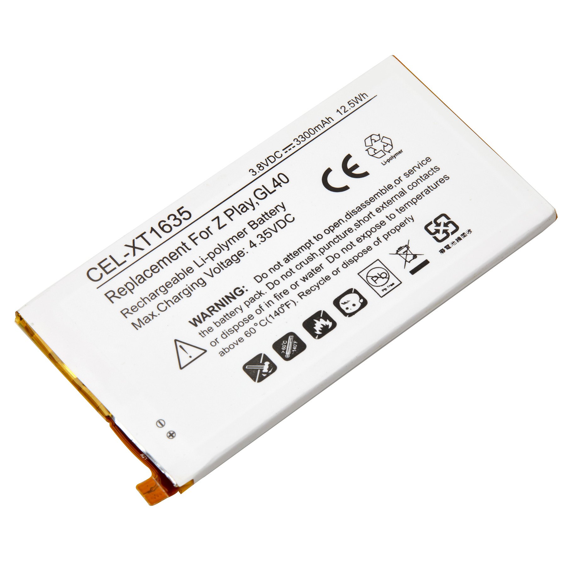 Replacement Motorola SNN5974A Cell Phone Battery Battery Mart