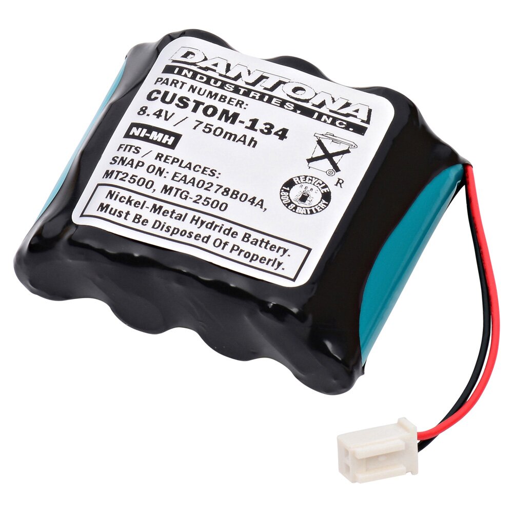 メル65078 8.4 Volt Nickel Metal Hydride 759 mAh Scanner Battery
