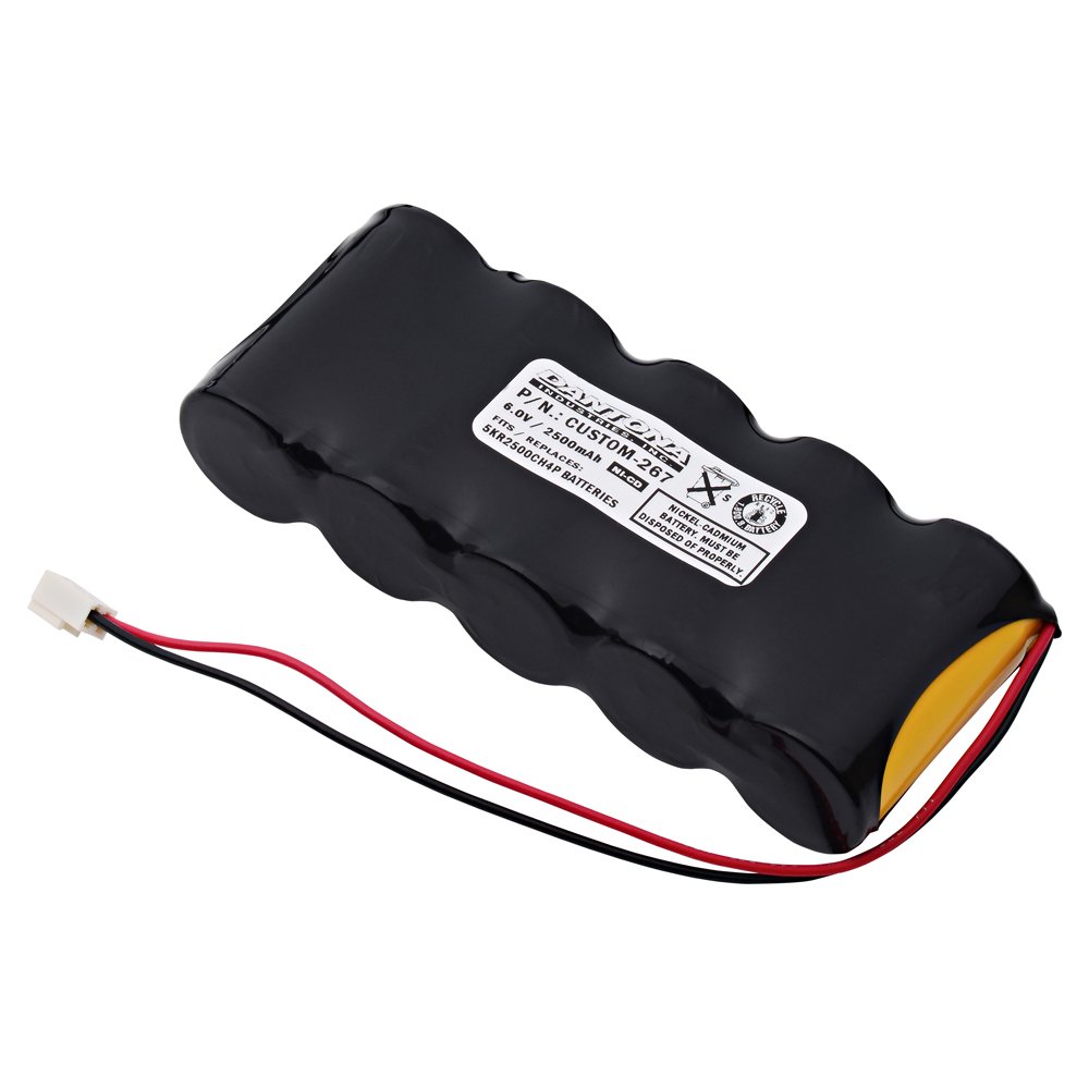 Replacement Gloso 5KR2500CH4P Emergency Light Battery Battery Mart