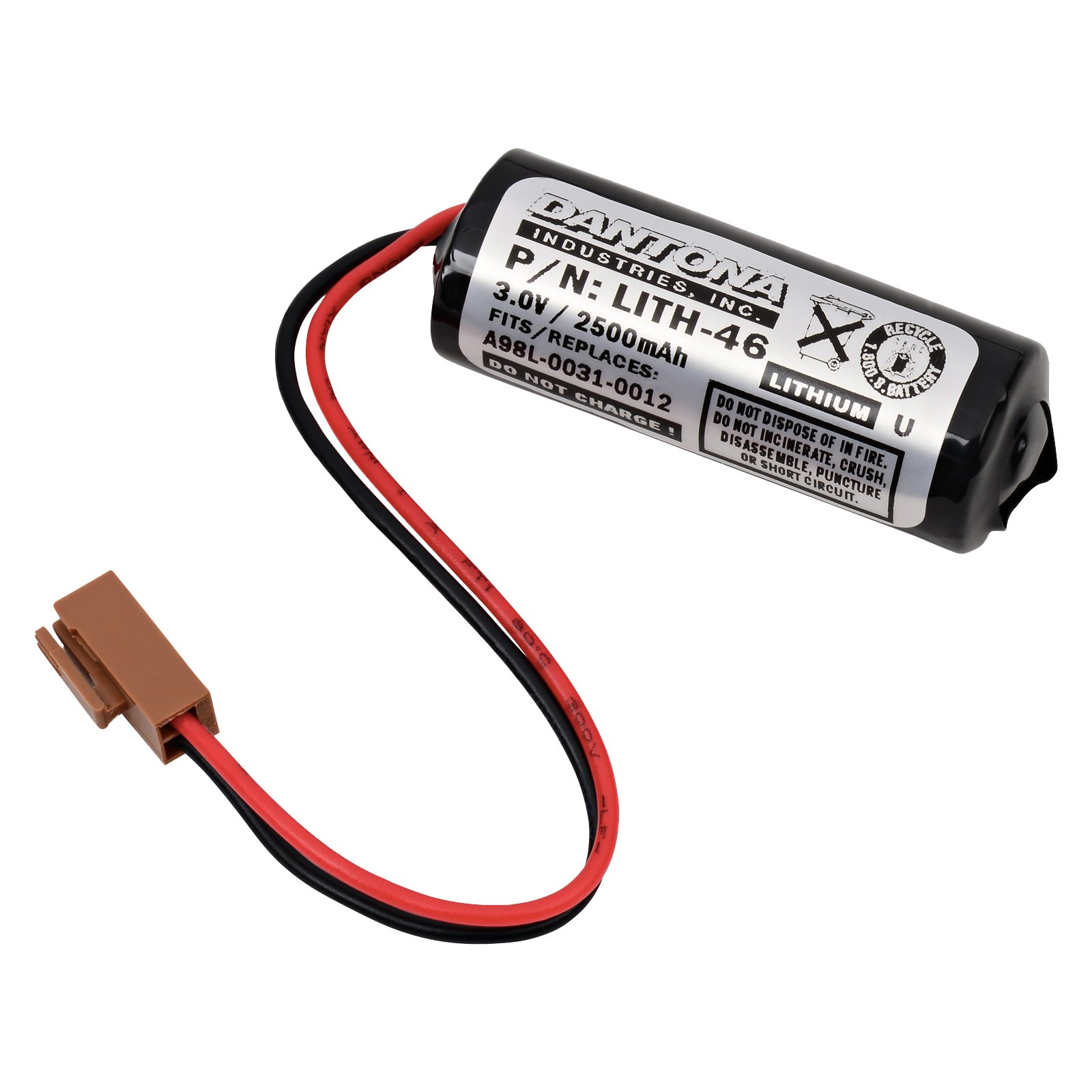 3 Volt 2200 mAh Lithium PLC Battery Battery Mart