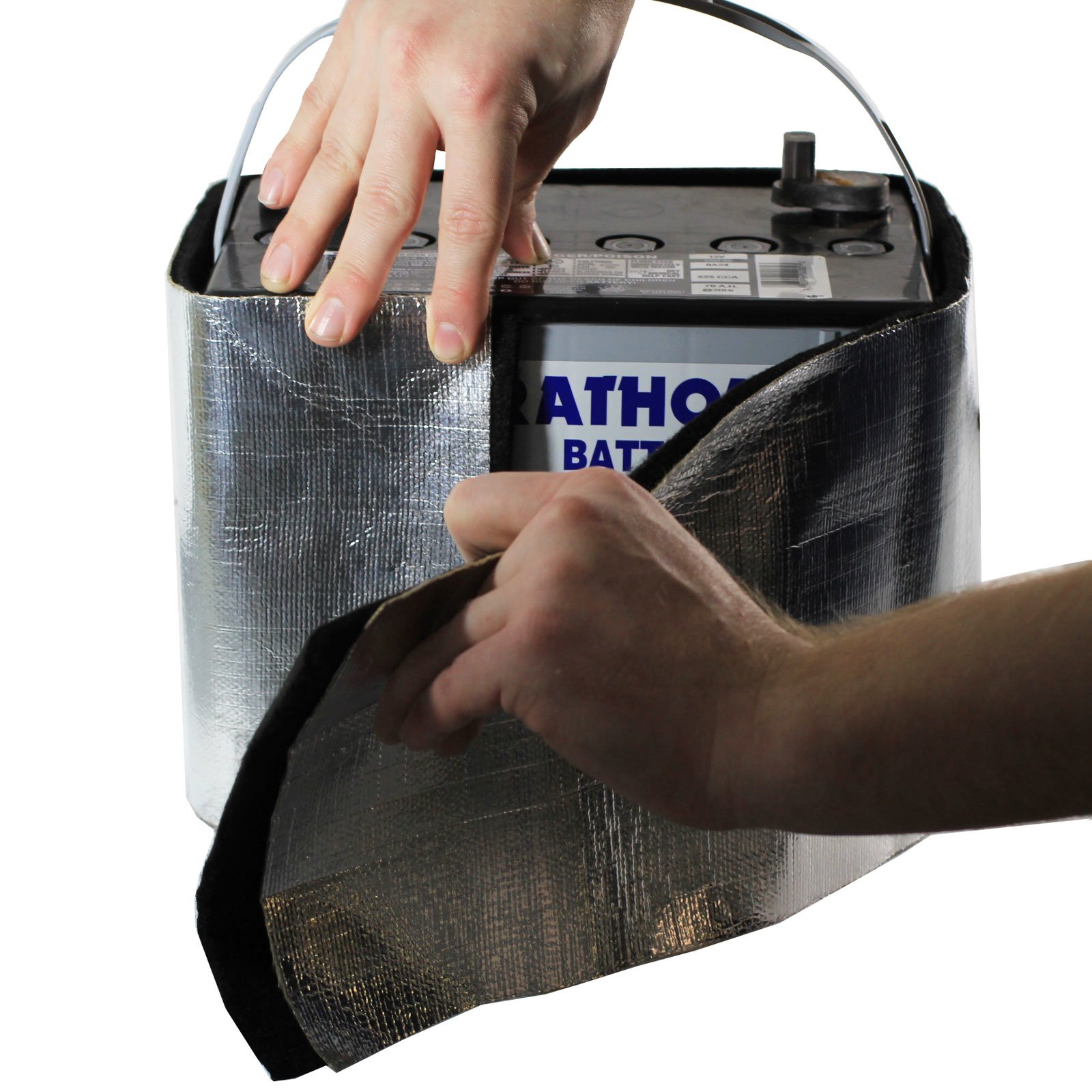 Battery Blanket Acid Absorbing Heat Barrier Wrap by ThermoTec