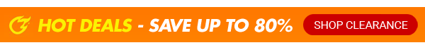Hot Deals - Save up to 80%! Shop Clearance.