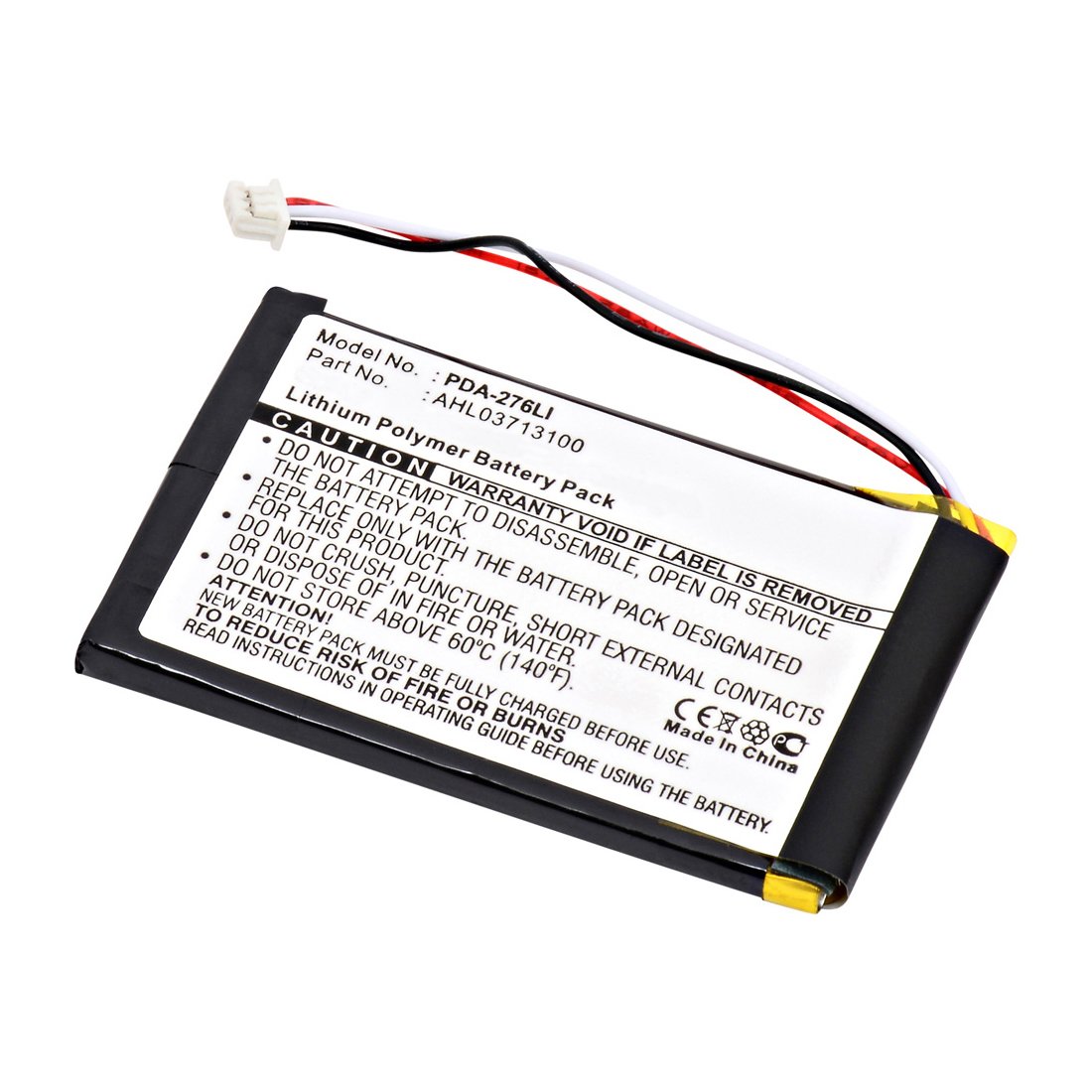 TECHTEK Batteries Compatible With [Tomtom] Go XL330S, Quanta