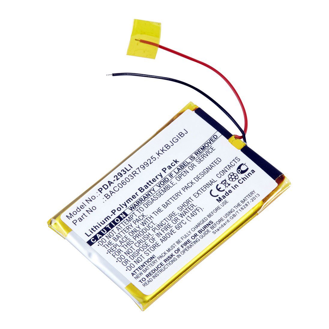 Replacement Creative DVPFL0001 MP3 Player Battery Battery Mart