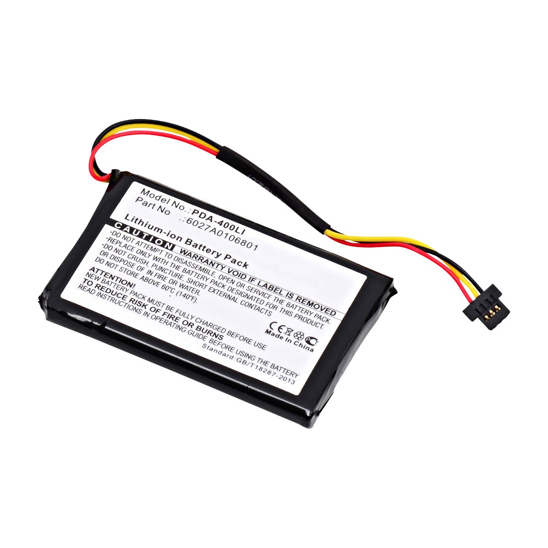 Replacement GPS, Navigator Battery for TomTom 6027A0106801 Battery Mart