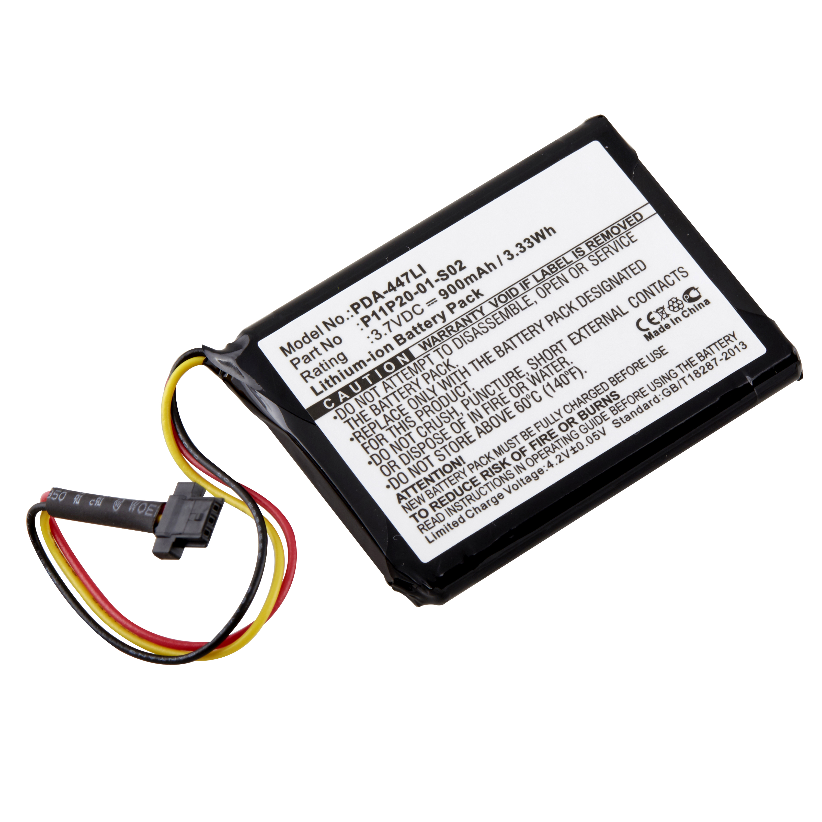 Replacement TomTom P11P2001S02 GPS Battery Battery Mart