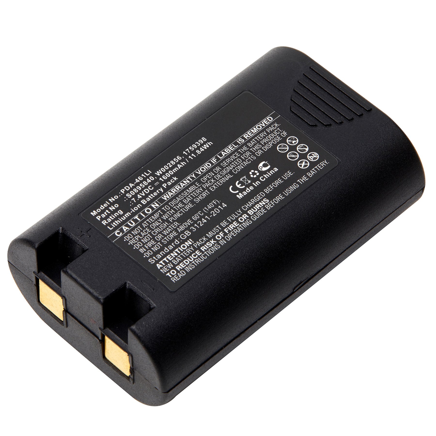 Replacement DYMO Rhino 4200, 5200 Label Maker Battery Battery Mart