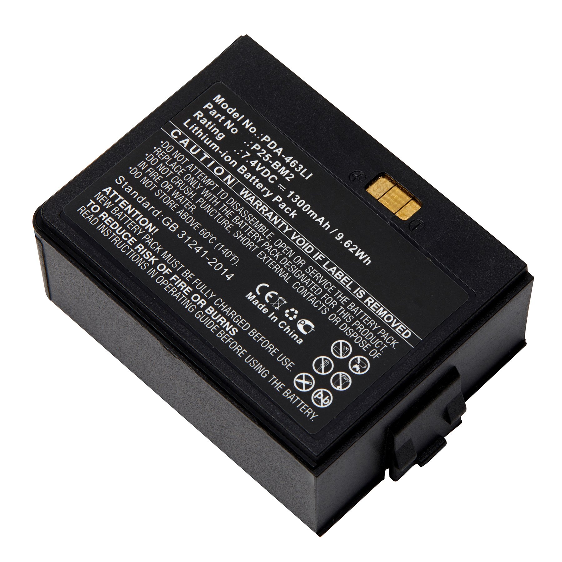 Replacement BLUE Credit Card Reader Battery Battery Mart