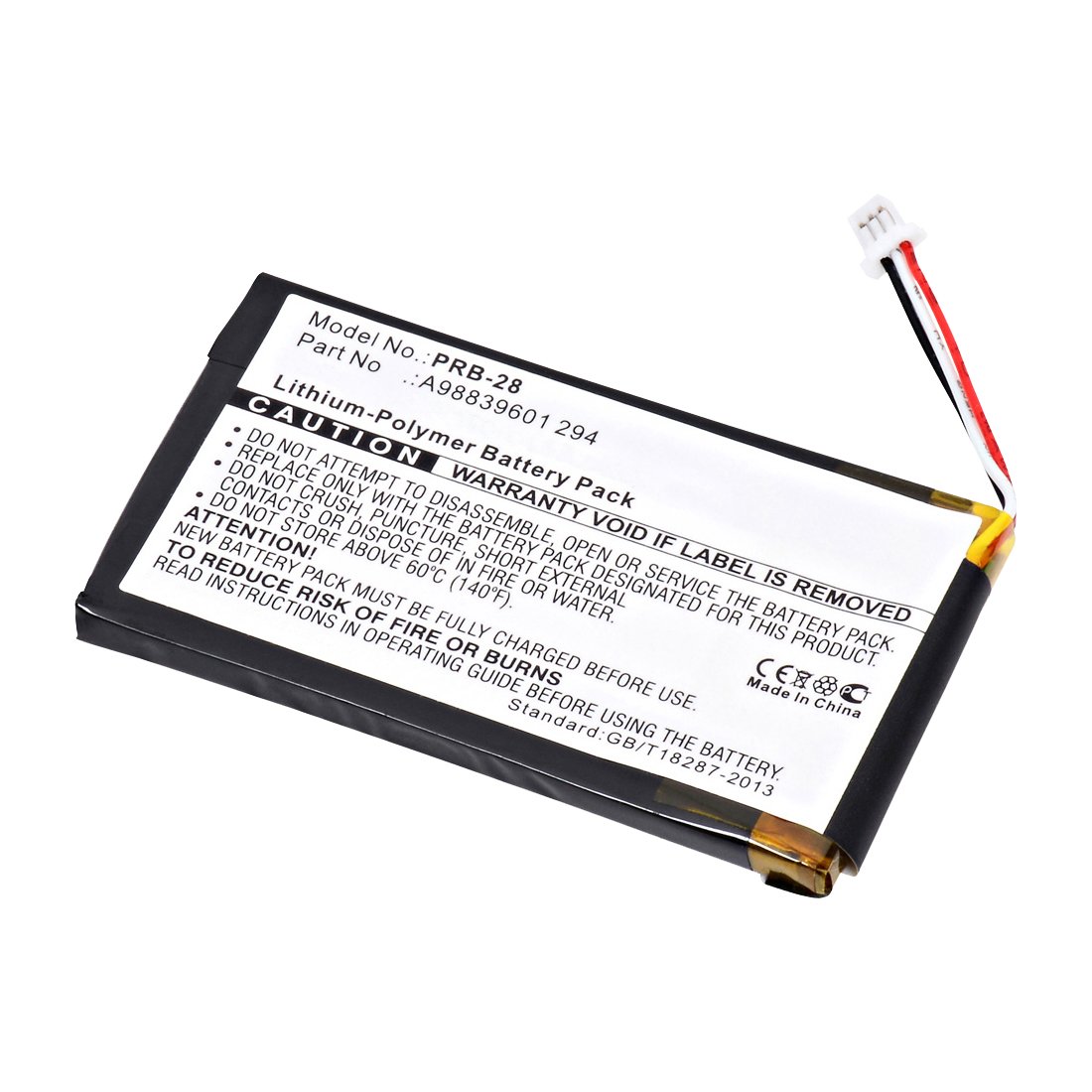 Replacement Sony A98839601294 Portable Reader Battery Battery Mart