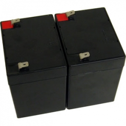 [Two Pack] 12 Volt 5 Ah F2 Terminal Sealed Lead Acid Battery