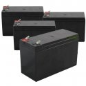 [4 Pack] 12 Volt 7 Ah Sealed Lead Acid Rechargeable Batteries